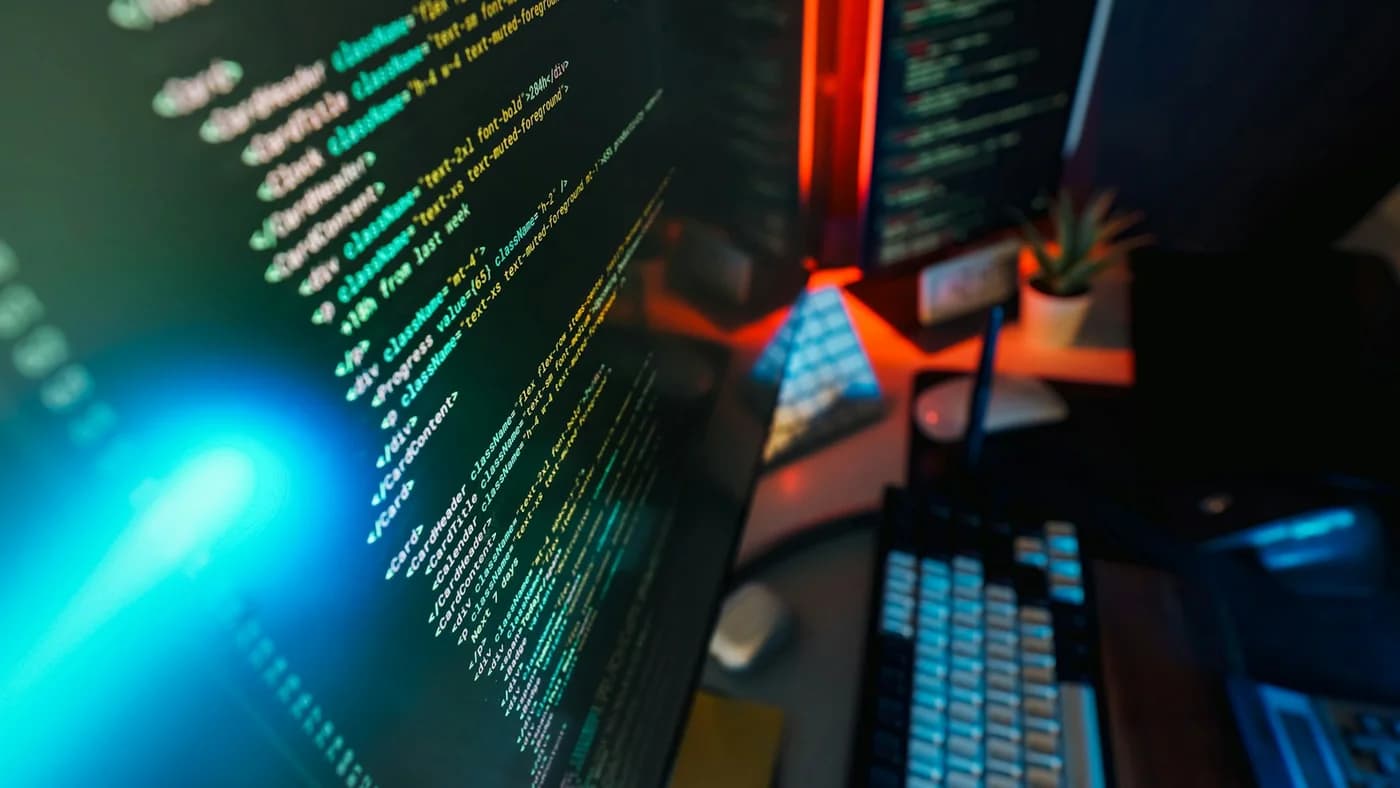 Code on a computer screen, representing programmatic Claude Agent SDK usage