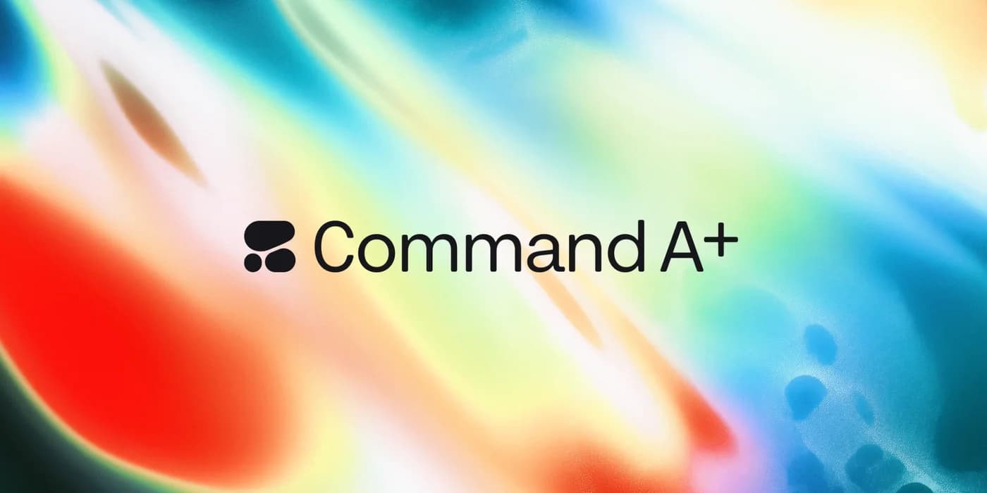Cohere Command A+ official launch banner, 218B parameter Apache 2.0 open-weight MoE model