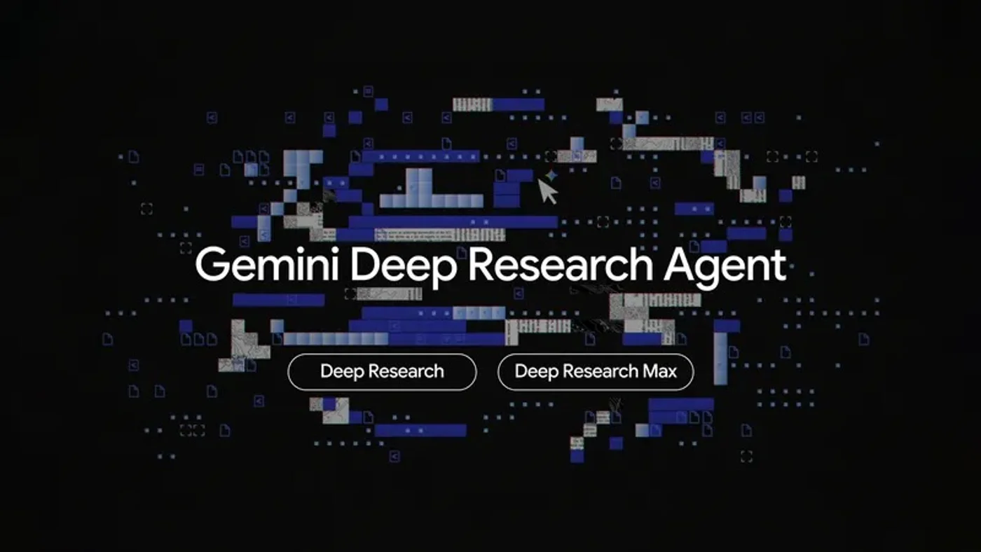 Google Gemini Deep Research Agent showing standard and Max versions