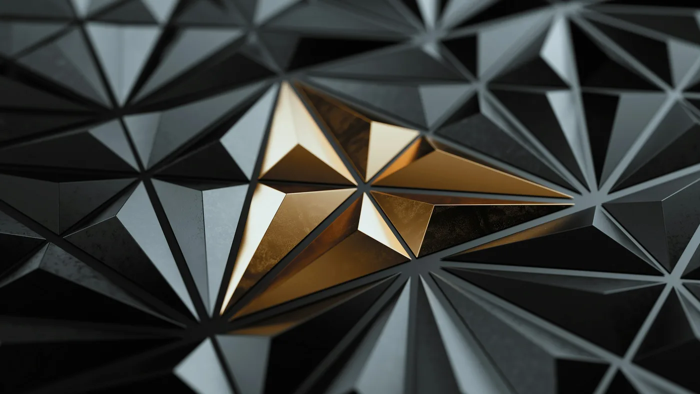 Dark abstract gold starburst representing three premium AI plans converging on one price